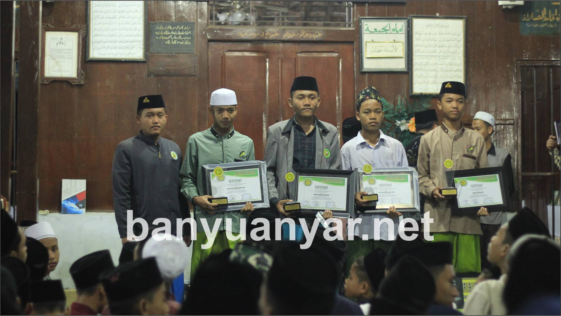 Perpisahan Libur Maulid 1442, Pengurus Umumkan Juara LKP 2020.