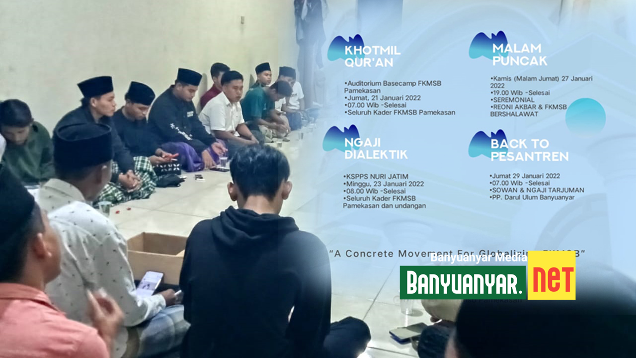 H-2 Milad: FKMSB Wilayah Pamekasan Upayakan Nilai Kesantrian dan Kepesantrenan