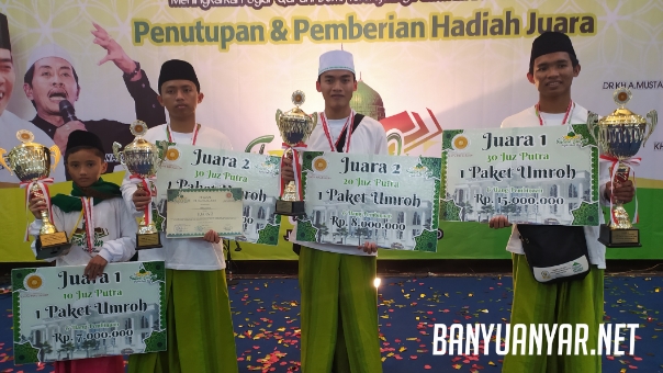 Ikuti Lomba Tahfidz, 5 Siswa LPI. Darul Ulum Banyuanyar Mendapatkan Umroh Gratis
