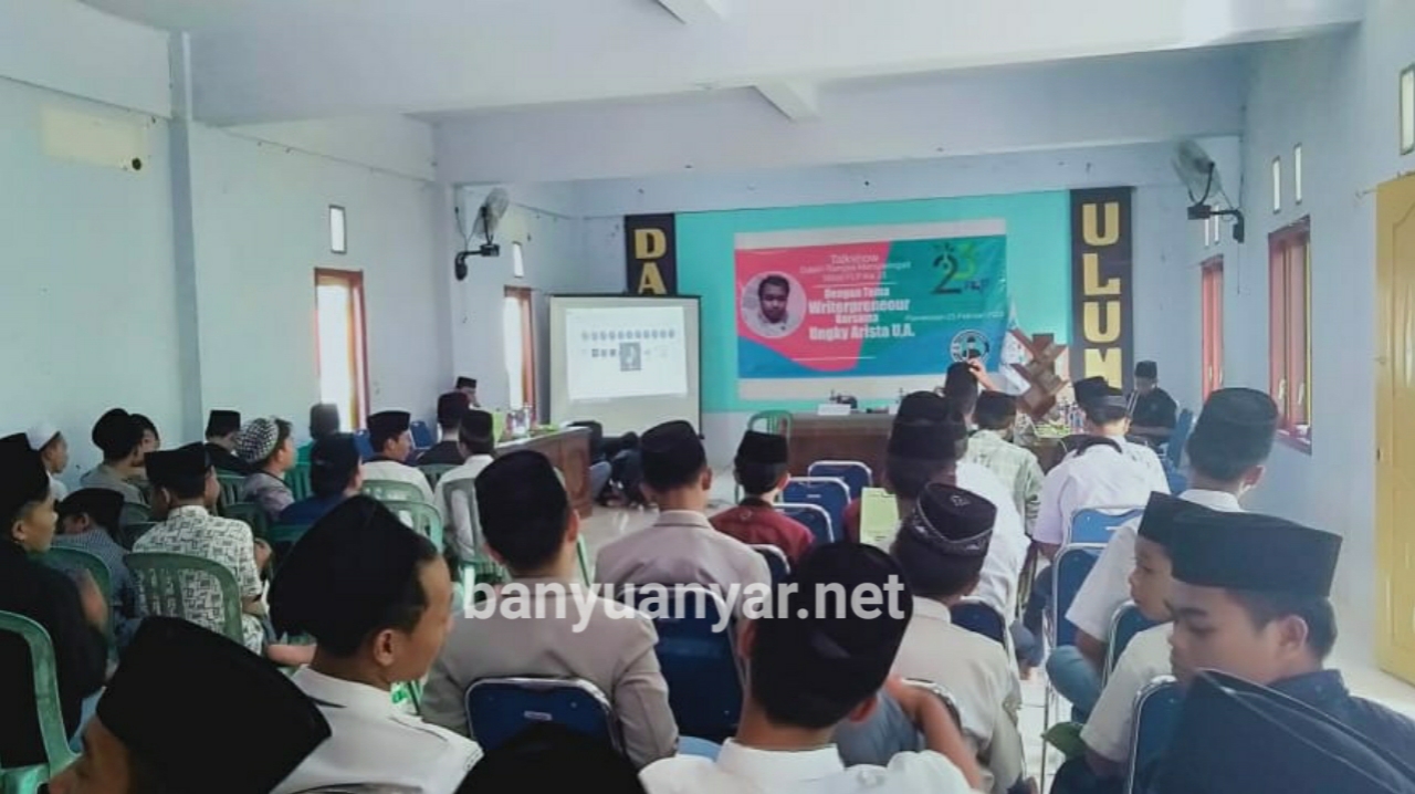 Peringati Milad ke-23, FLP Ranting Banyuanyar Gelar Talk Show.