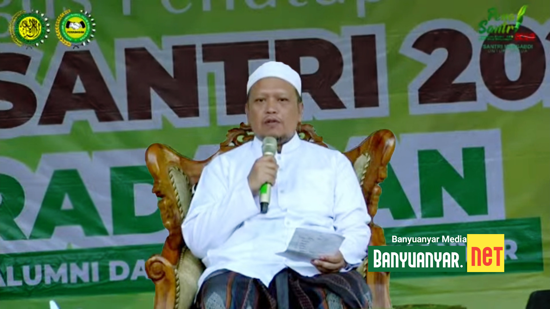 RKH. Hasbullah Muhammad, Lc. Jelaskan Asas Taqwa Pondok Pesantren Banyuanyar 