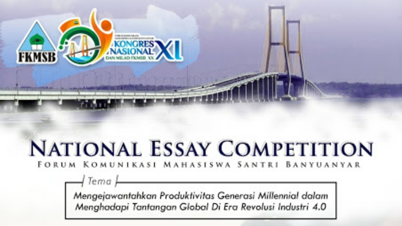 KONGRES Nasional Ke-XI, FKMSB Adakan Nasional Essay Competotion
