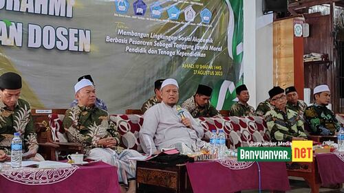 Mewujudkan Lingkungan Akademik Berbasis Pesantren| Silaturahmi Guru & Dosen 2023